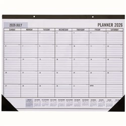 Desk Planner 550 x 430mm Month To View White