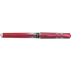 Uni-Ball UM153 Impact Signo Gel Rollerball Pen Metallic Broad 1mm Red Pack of 12